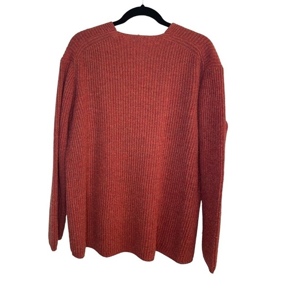 Madewell Sweater Rust Large - Picture 6 of 8
